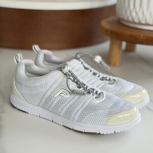 Propet Women's White Mesh Sneakers